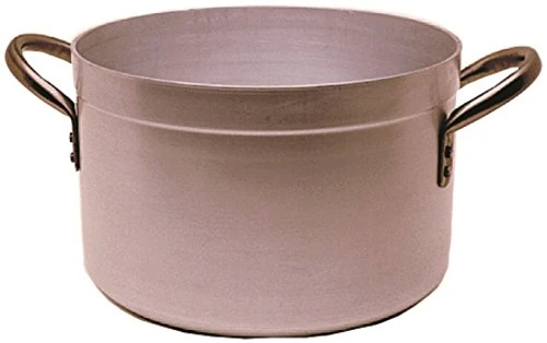 Genware NEV-705-45 Stew Pan and Lid, 45 cm, 49 L
