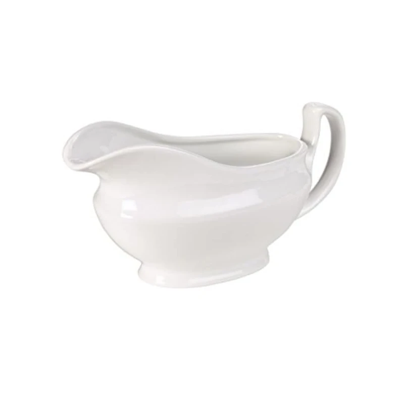 Genware NEV-308540 Royal Saucer Boat, 40 cl/14 oz. (Pack of 6)