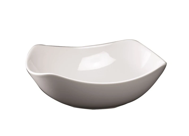 Genware NEV-364417 Royal Rounded Square Bowl, 17 cm (Pack of 6)