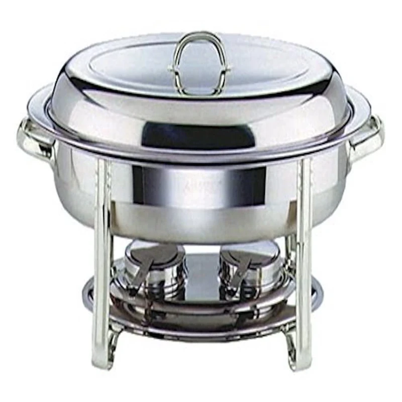 Genware NEV-22761 Chafing Dish Set, Oval, 32 cm x 54 cm x 30 cm