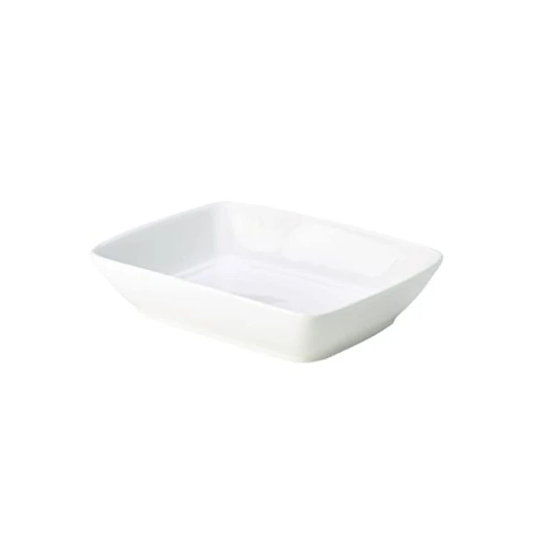 Genware NEV-351619 Royal Rectangular Dish, 19 cm x 14.5 cm (Pack of 6)