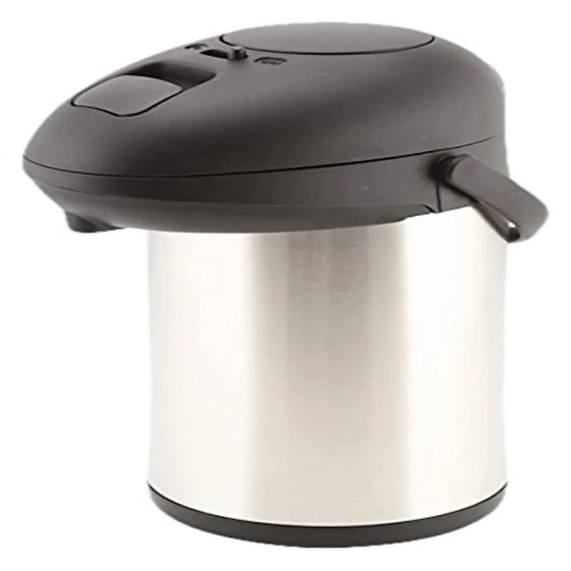 Genware NEV-V3001 Vacuum Pump Pot, Stainless Steel, Unbreakable, 3.0 L