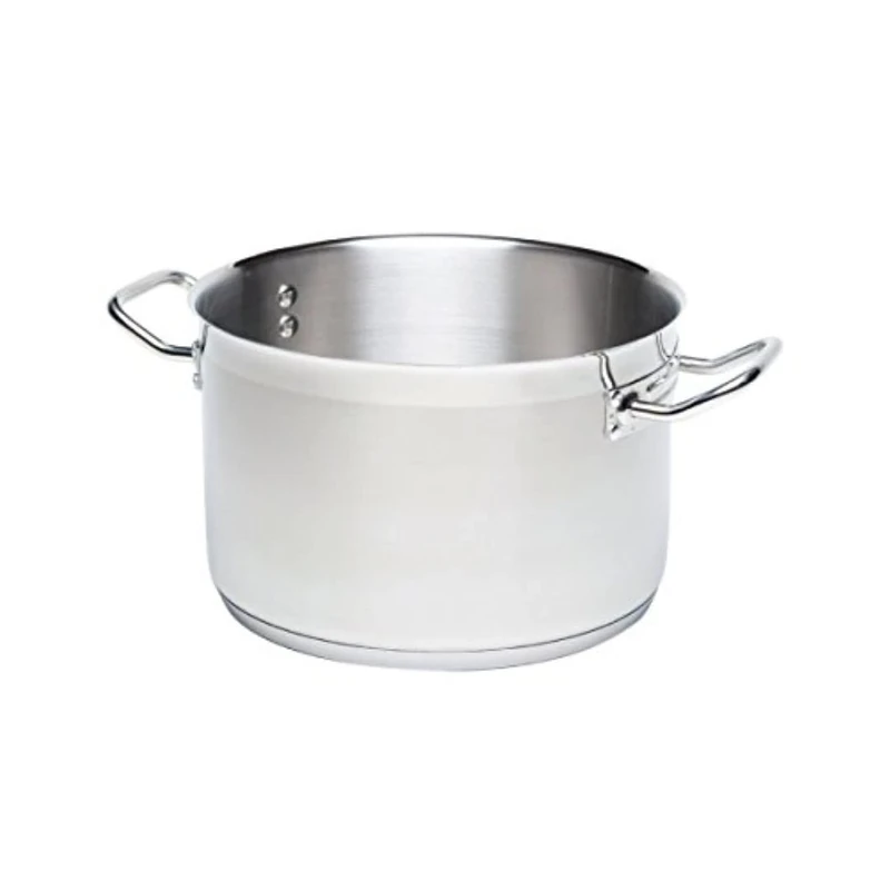 Genware NEV-1228-08 Casserole, GW, No Lid, 8 L, 28 cm Diameter, 13 cm High