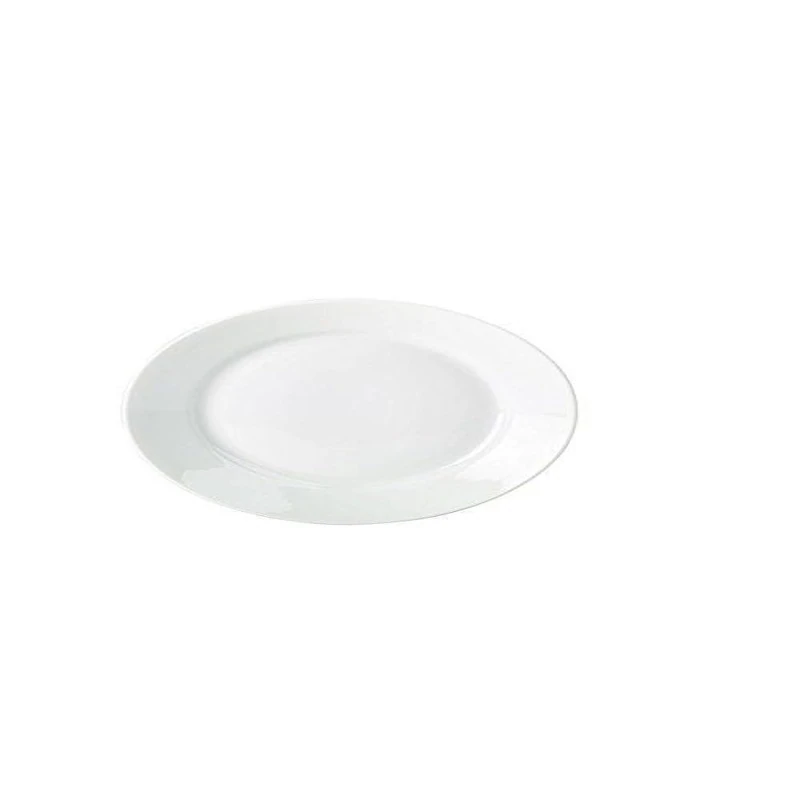 Genware NEV-170128 Royal Deep Winged Plate, 28 cm (Pack of 6)