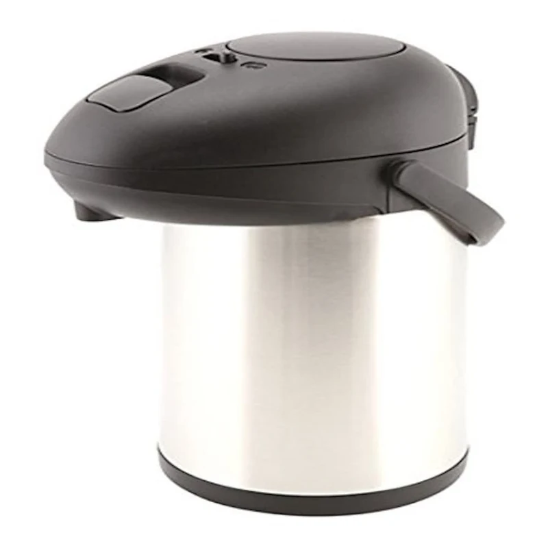 Genware NEV-V7251 Vacuum Pump Pot, Stainless Steel, Unbreakable, 2.5 L