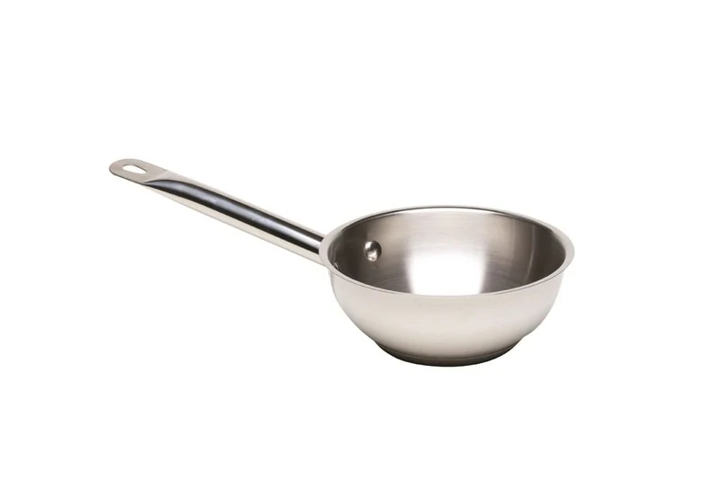Genware NEV-1624-02 Sauteuse, GW, No lid, 2.8 L, 24 cm Diameter, 5 cm High