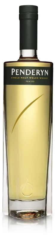 Penderyn Peated, Single Malt Welsh Whisky, Gold Range Edition - 46% ABV, 70cl, Award Winning, Presented in a Premium Gift Box, Crafted in Wales