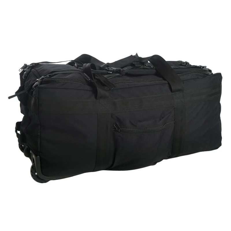 Mil-Tec Unisex - Adult M.Rollen Combat Sling Bag, Black, One Size