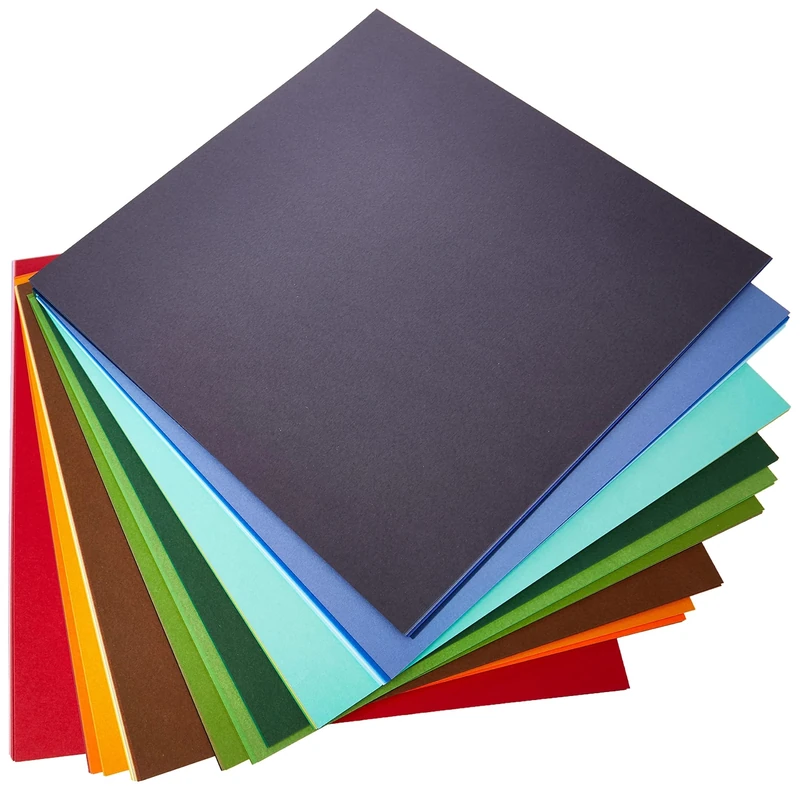 Docrafts 12 x 12-Inch Solid Premium Cardstock Colossal Capsule (Pack of 75)