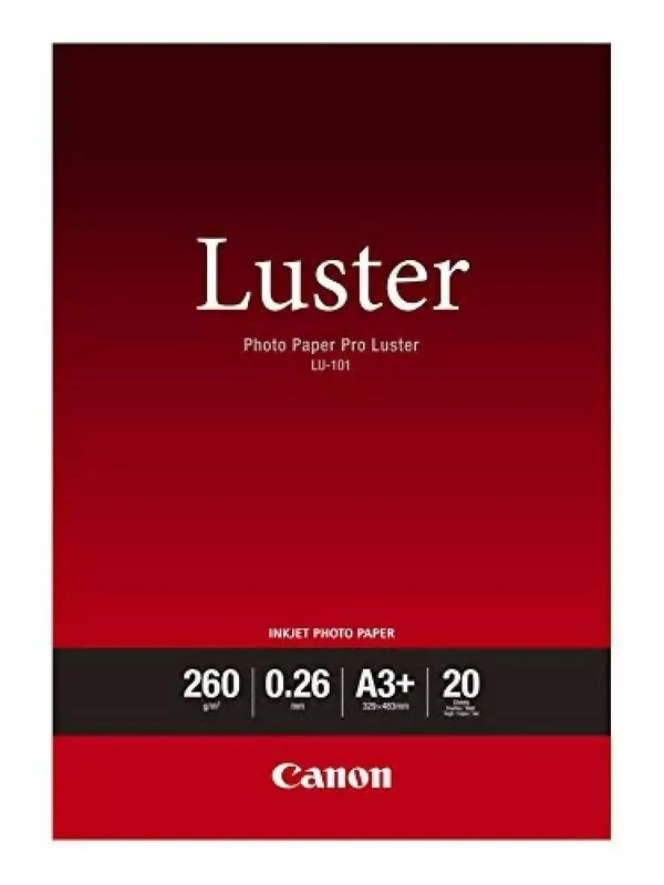 Canon A3 Plus Pro Luster Photo Paper (Pack of 20)