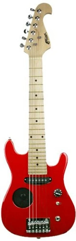 TIGER MUSIC 1/2 Electric Guitar with Amp - Red - Image 1