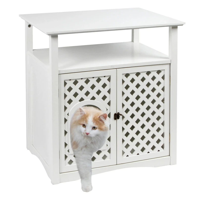 Kerbl Helena Cat Unit, White, 64 x 46 x 65 cm