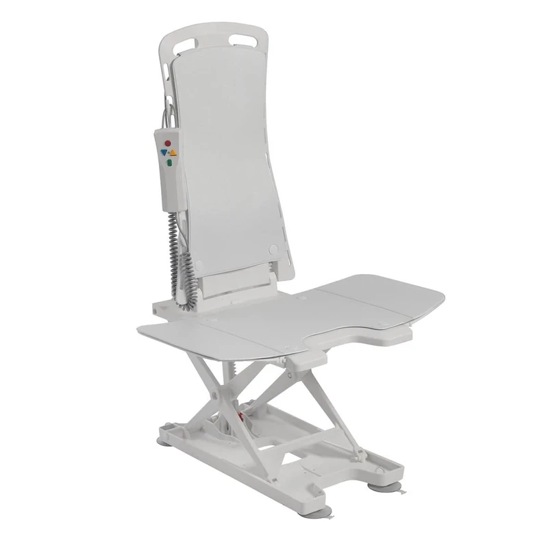 Drive Devilbiss Bellavita Lightweight Reclining Bath Lift with White Covers