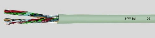 VSE 274092 Internal Telephone Cable J-YY6x2x0.6 100 m Green