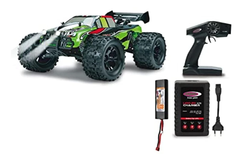 Jamara 053265 1:10 Scale 2.4 GHz Akron BL 4WD Lipo Monster Truck