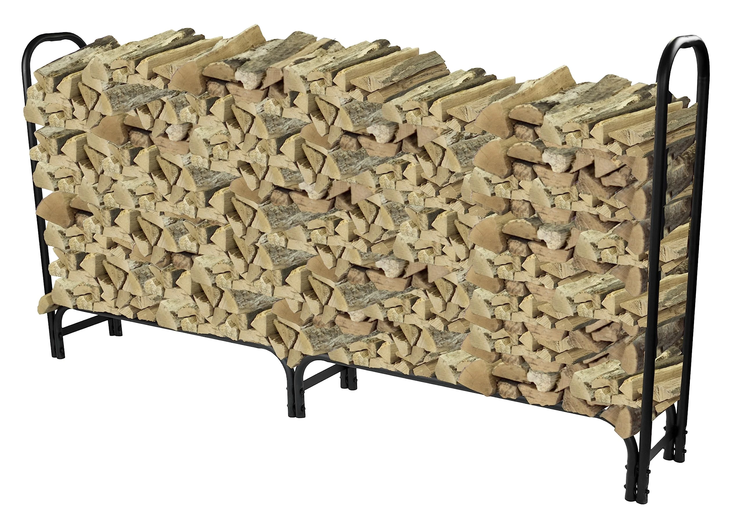 Pleasant Hearth - 32mm Heavy Duty Log Rack, 8 Feet