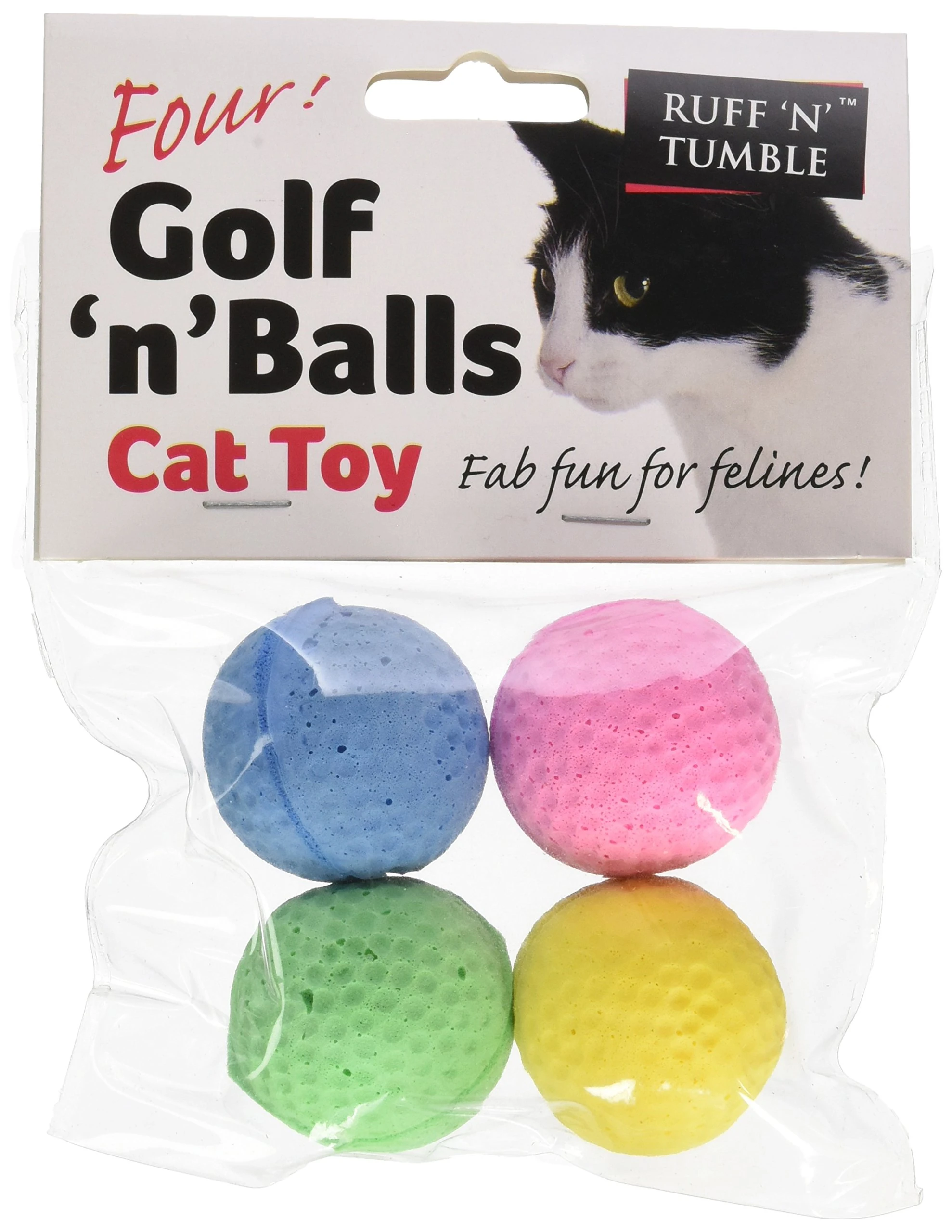 Ruff N Tumble Golf 'n' Balls, 4 Pieces