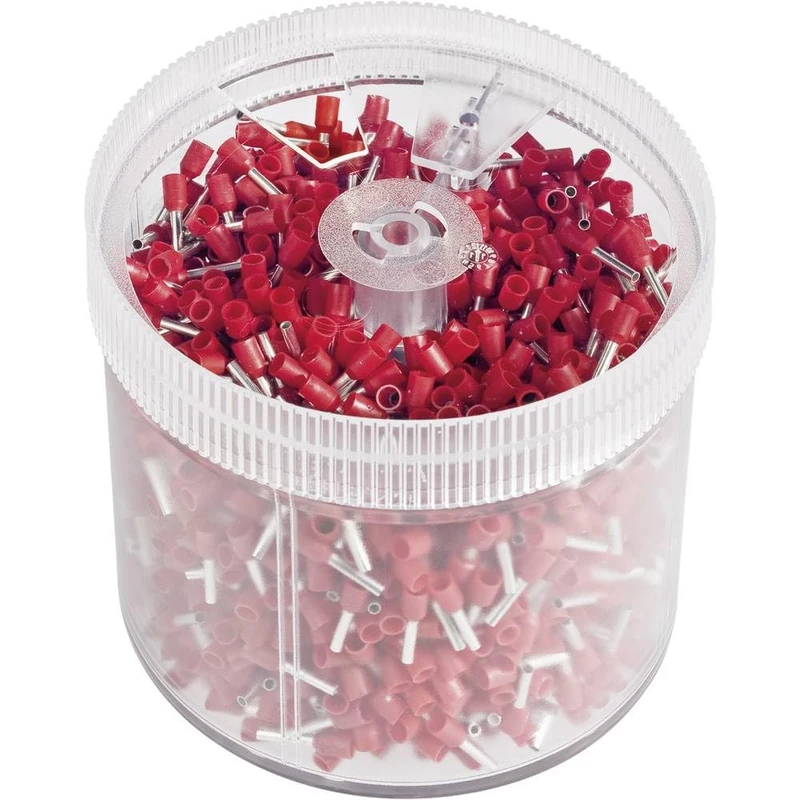 Cable end fitting Vogt Verbindungstechnik 470108.s20 0.50 mm² x 8 mm partially insulated white 2000 pc(s)