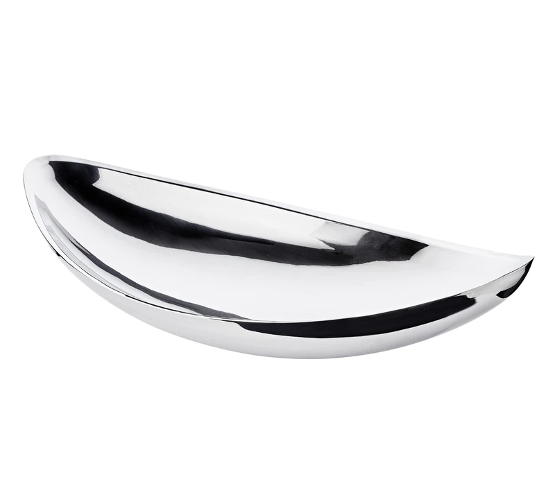 Edzard Bowl Halifax, Length 21,6 in, Stainless Steel, Silver