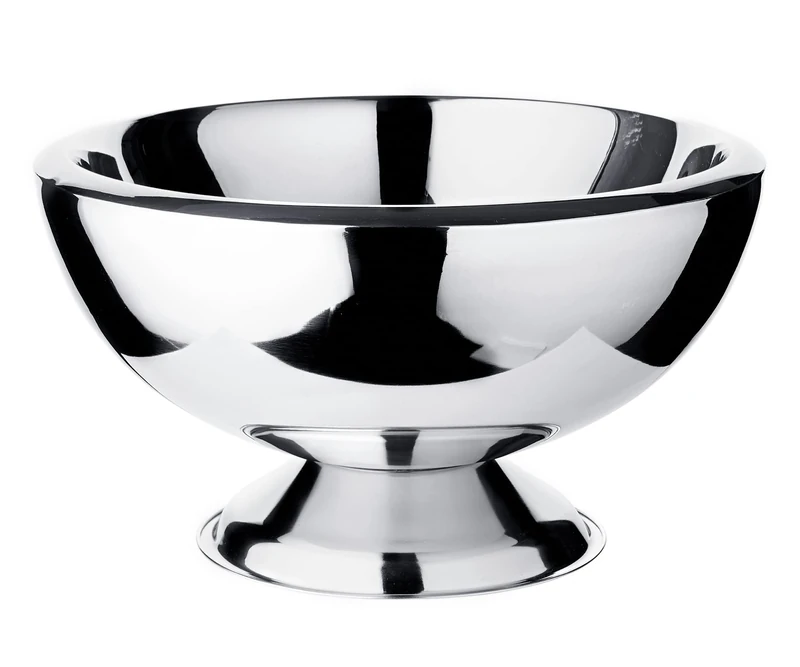 EDZARD 10.5 Litre Champagne Cooler Cadiz with 16,9 in Diameter, Double-Walled for Better Insulation Performance (Champagne Cooler, Bottle Cooler, Wine Cooler)