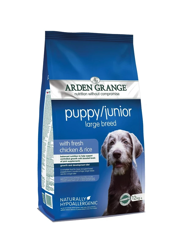 Arden Grange Puppy Junior Large Breed Chicken and Rice, 12kg