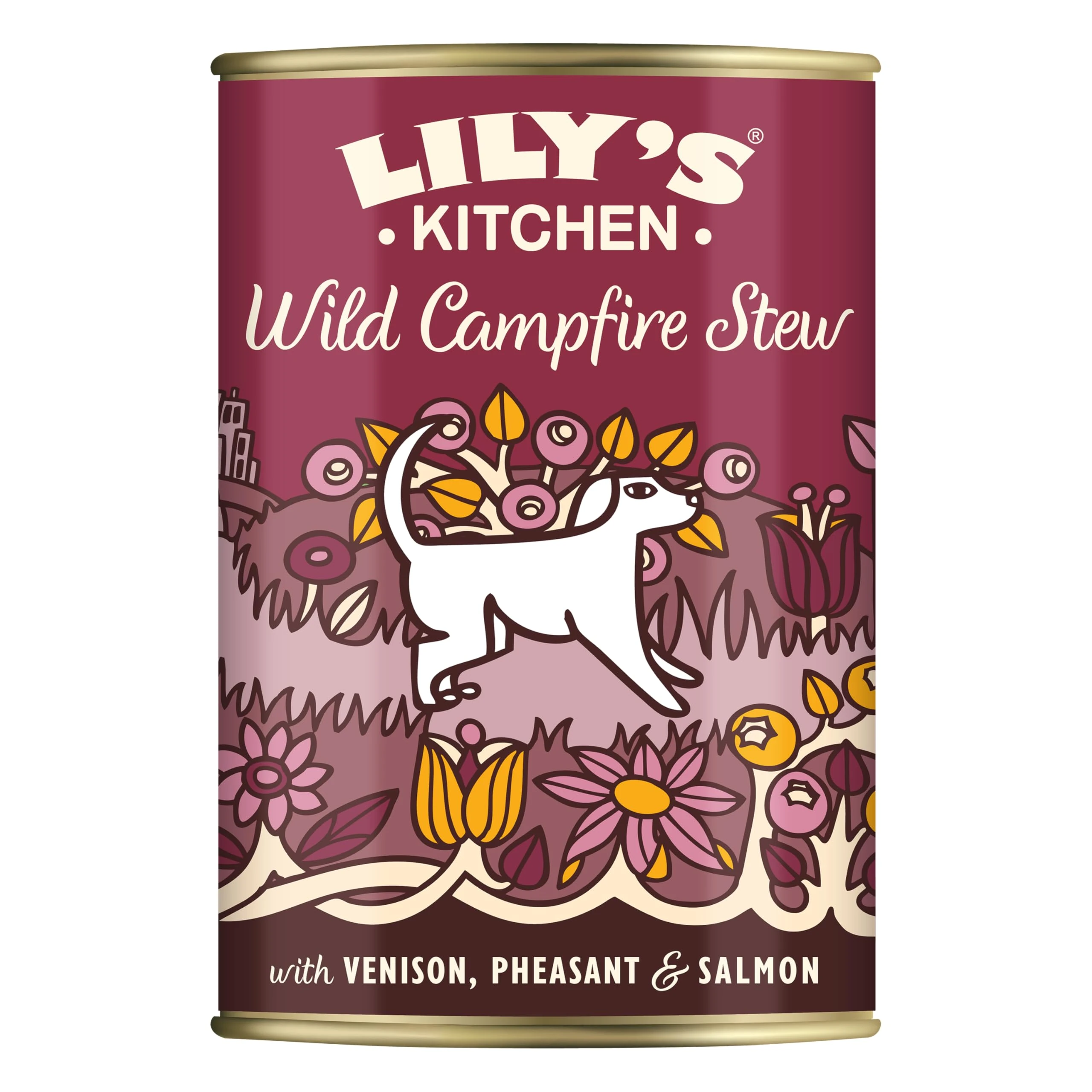 Lily's Kitchen Natural Adult Wet Dog Food Tin Campfire Stew Grain-Free Recipe 6 x 400g