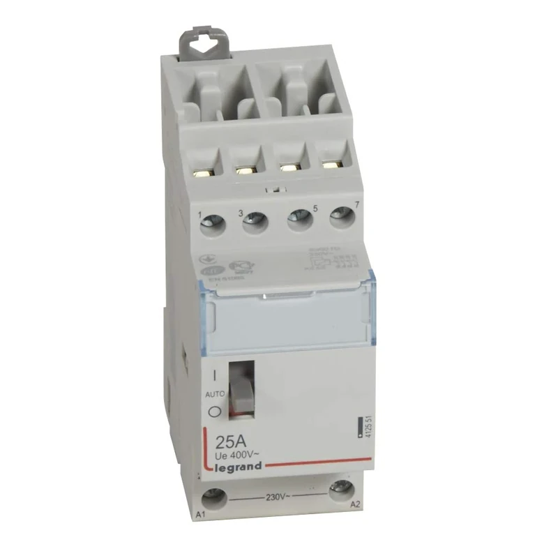 Legrand-switch - 4 contacts 230 V/F F 121-412551 25A