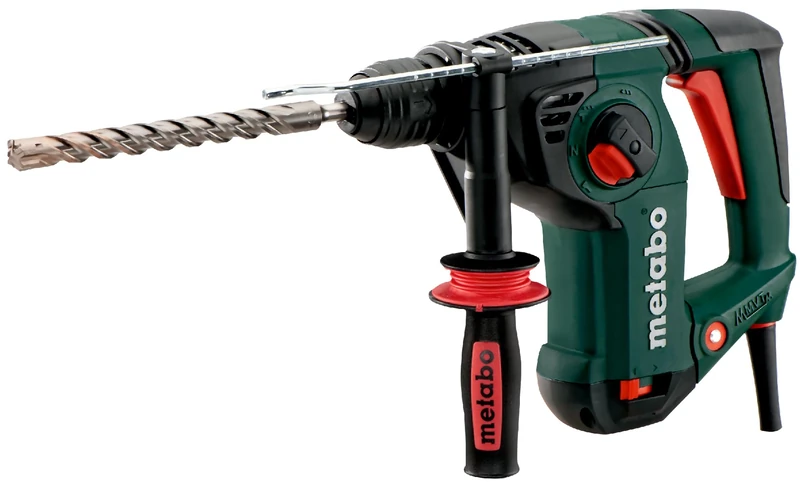 Metabo KHE 3250 Combi Hammer (600637000) Plastic Case Max. Single Impact Energy (EPTA): 3.1 J Max. Impact Rate: 4470 /min Nominal Input Power: 800 W