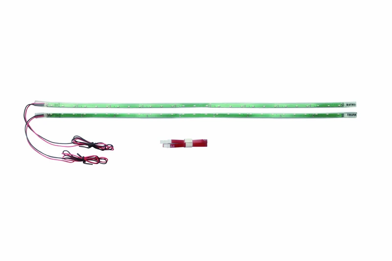 in.pro. 430100 Strip Lights LED Flexible with 27 Power LEDs TÜV-Tested 47 cm Pack of 2 Strips