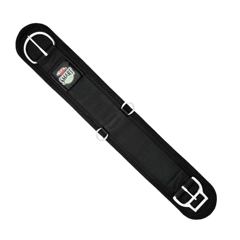 Weaver Leather Felt Lined Straight Smart Cinch, 26-Inch, Black