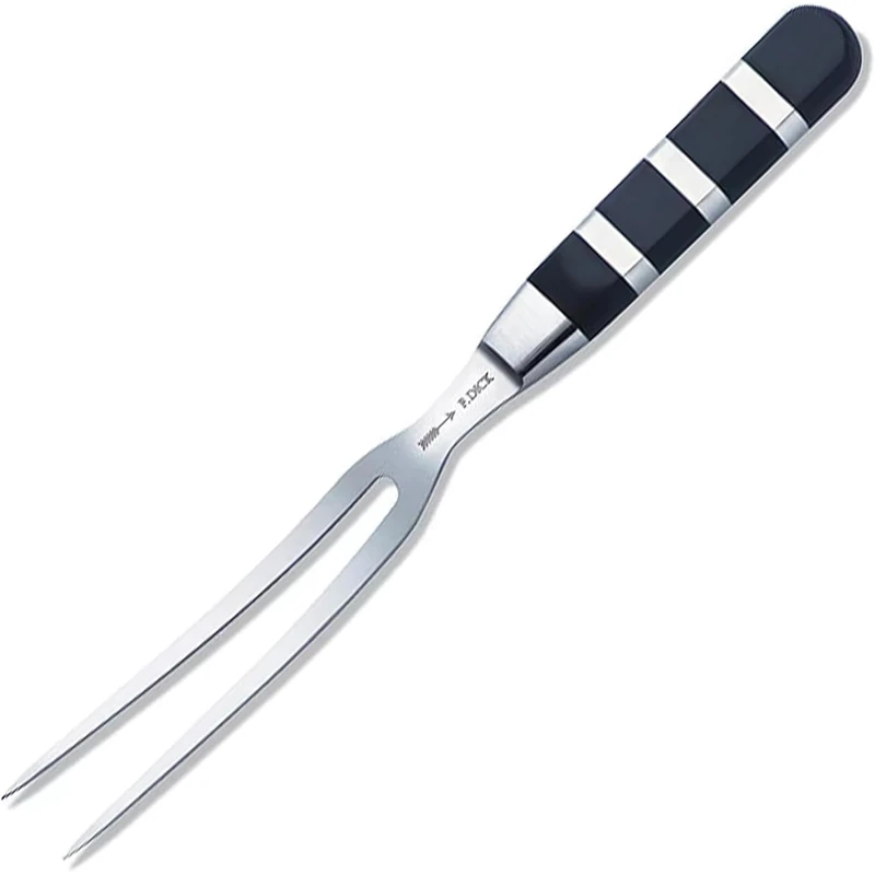 Dick Knives GD763 1905 Carving Fork, Black