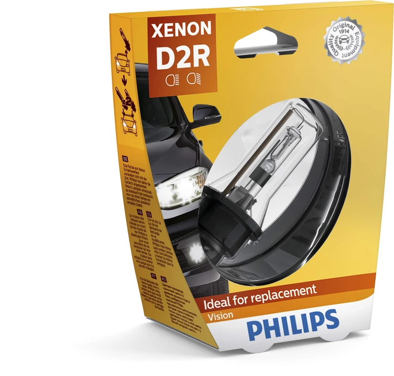 Philips Xenon Vision D2R 85126VIS1 Bulb Single in Blister Pack