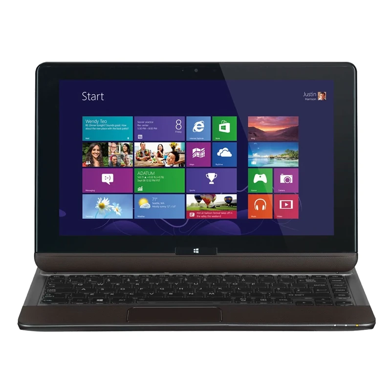 Toshiba Satellite U920t - 108 12.5 inch Notebook (Intel Core i3-3217U 1.7GHz, 128GB SSD, 4GB RAM, Windows 8, USB 3.0, Convertible tablet PC)