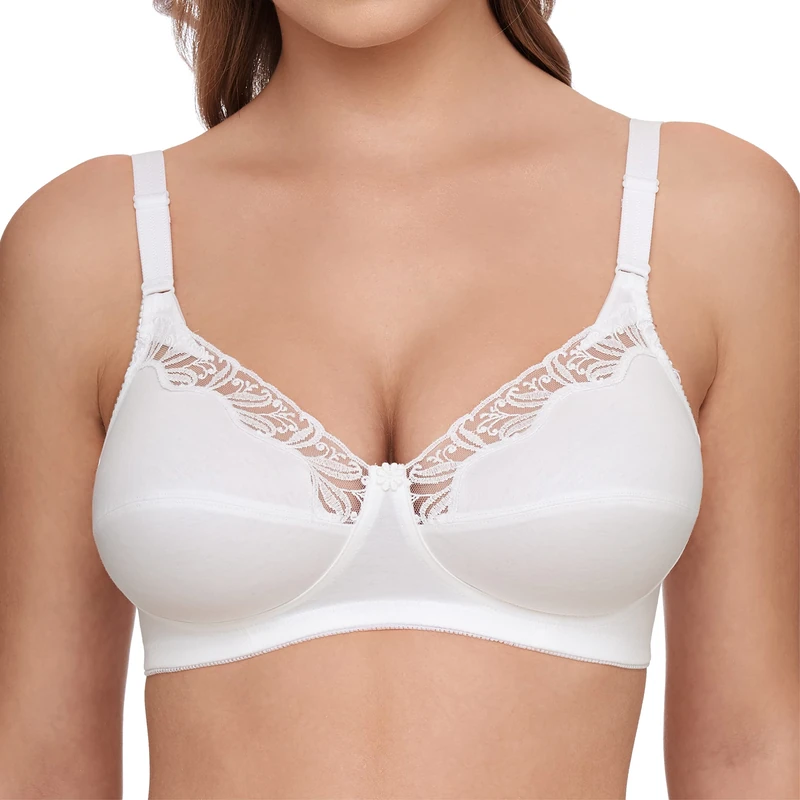 Susa Women's Bra White Weiß (003) 34CC (Brand size : 75C)