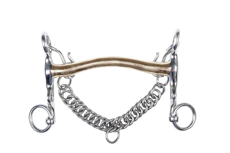 HKM 540621 Baby Argentan Bit, 16 mm, The underside – M