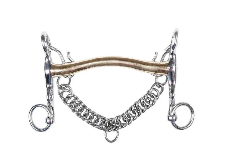 HKM Kandare-9906 Silver 13.5 cm