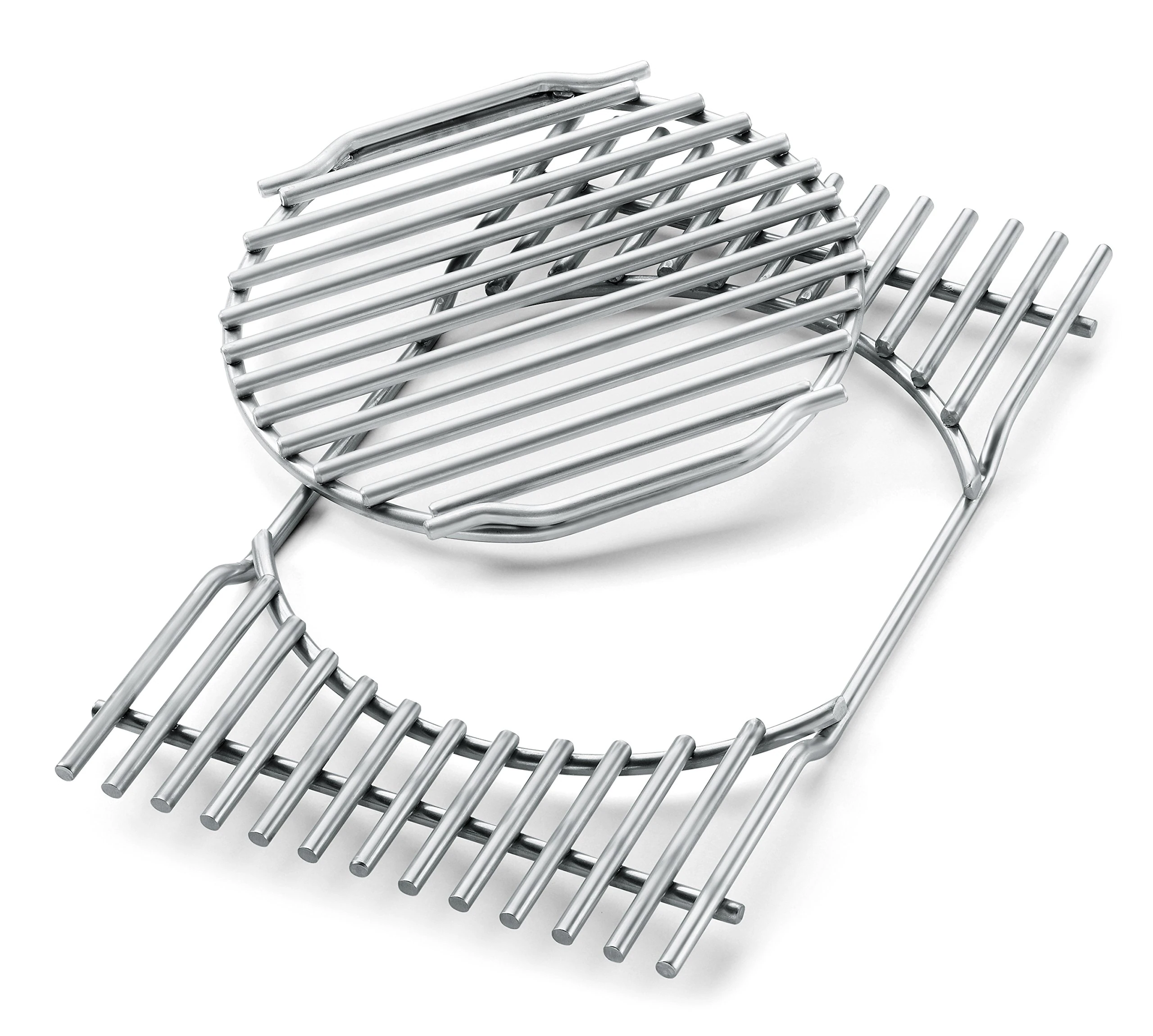 Weber Grill Grates, Stainless Steel, Gourmet BBQ System (GBS), Suitable for Summit 400 & 600 Series