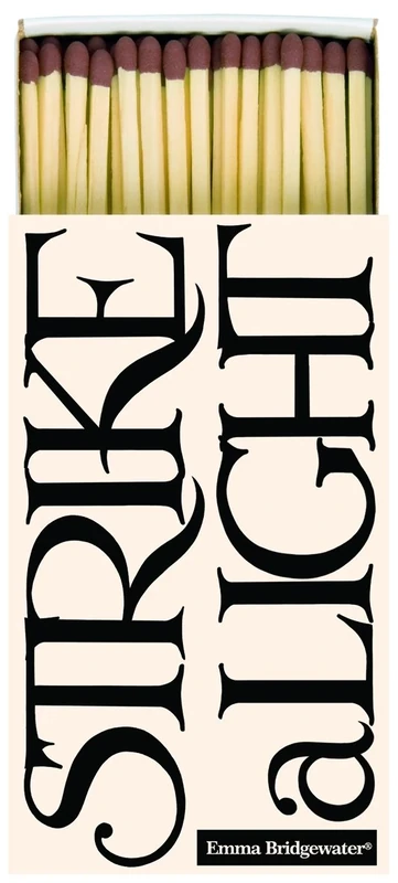 Emma Bridgewater IHR extra long matches Black Toast Strike a light
