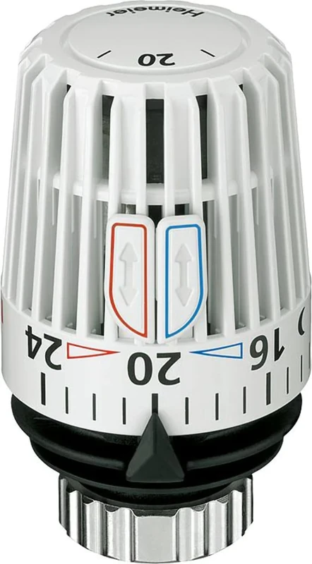 Heimeier Thermostatic Head Model K 7000-00.500 with Zero Setting White Set of 10