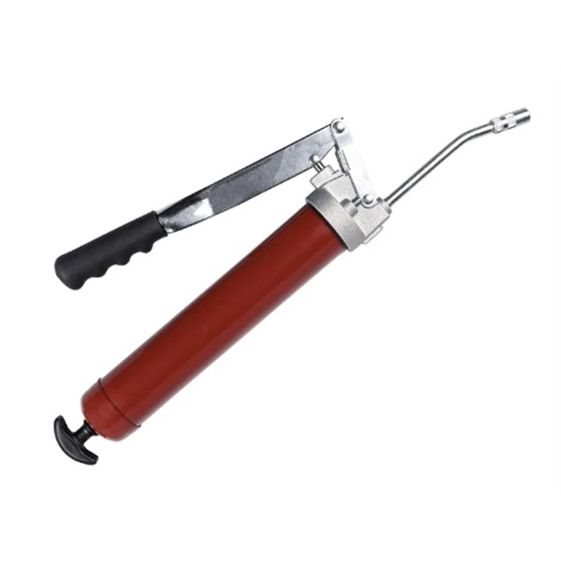 Alemite 500-E Grease Gun, Develops up to 10,000 psi, Delivery 1 oz./21 Strokes, 16 oz. Bulk or 14 oz. Cartridge, with 18" Hose & Coupler, 3-Way Loading - Image 1