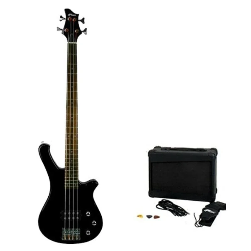 TIGER MUSIC Electric Bass Guitar Pack - Sunburst