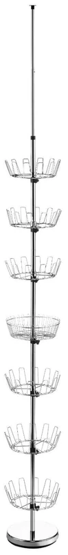 Whitmor 6060-4189 Floor To Ceiling Shoe Spinner - Image 1