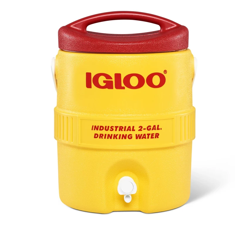 Zurn Igloo 2 Gallon Beverage Cooler 400 Series Unisex Adult, Yellow