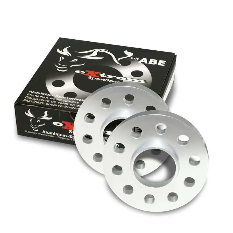 JOM Car Parts & Car Hifi GmbH 780019 Wheel spacers, NJT eXtrem SportSpacer, 40mm 5/110/108, Alfa/Fiat/Opel/Saab, NLB 65,1 mm, with hub-locating ring