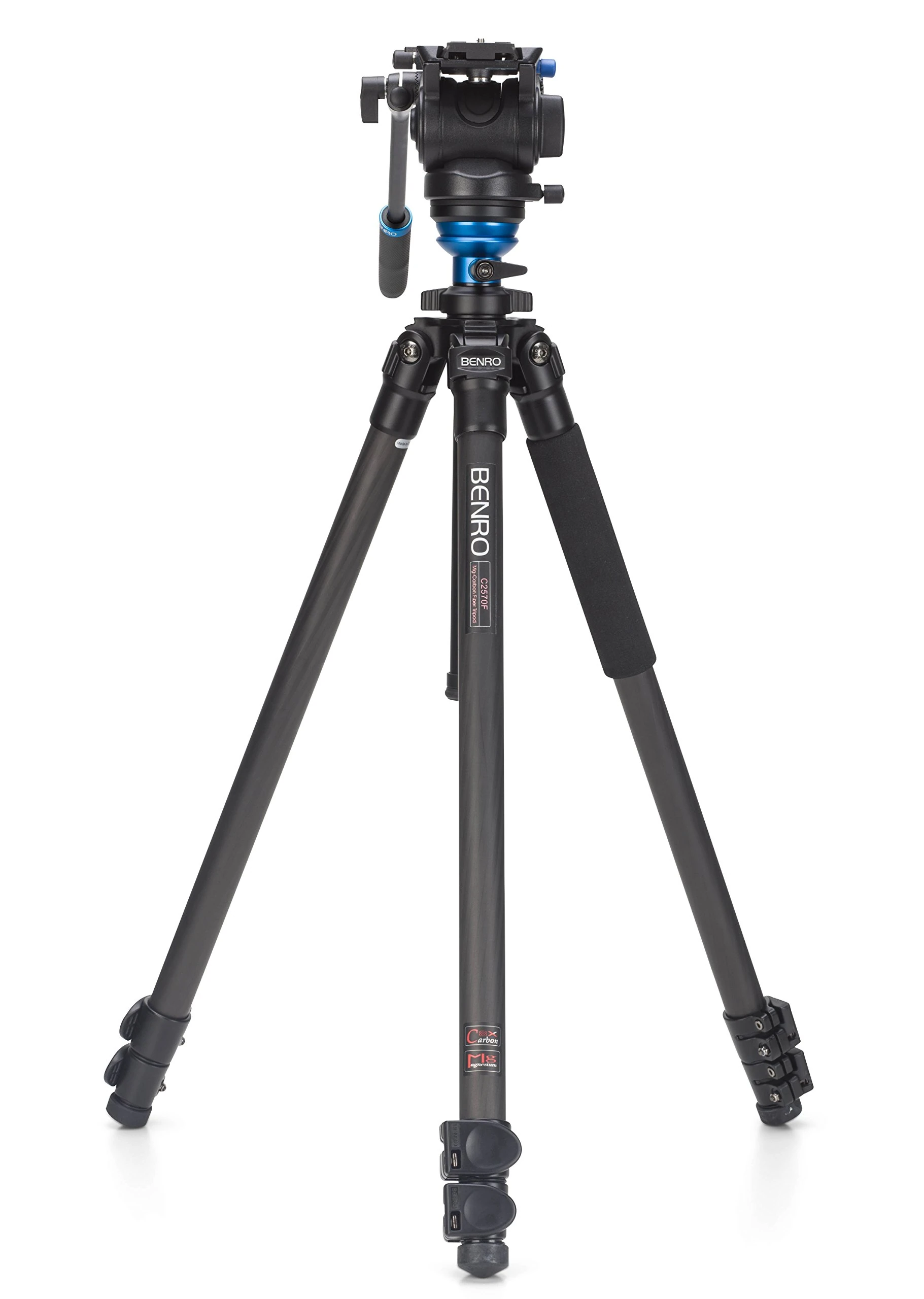Benro C2573FS4 Video Tripod Kit with Single Legs