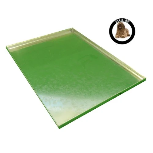 Ellie-Bo Silver Galvanised Metal Tray for 42 inch Dog Crate