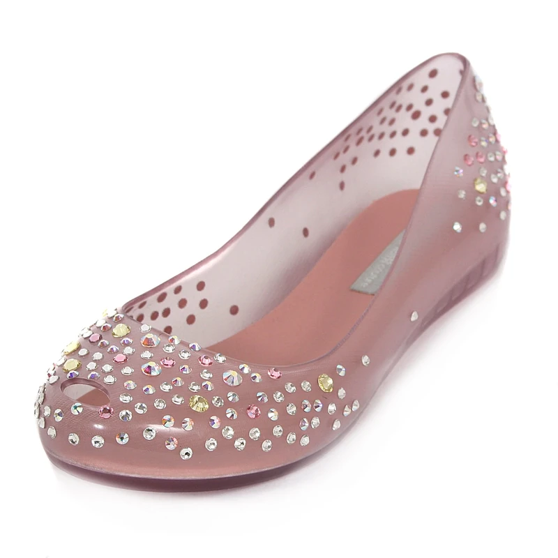 melissa Jm Ultragirl Ad, Women's Mary Jane Flat Shoes, Pink, 4 UK