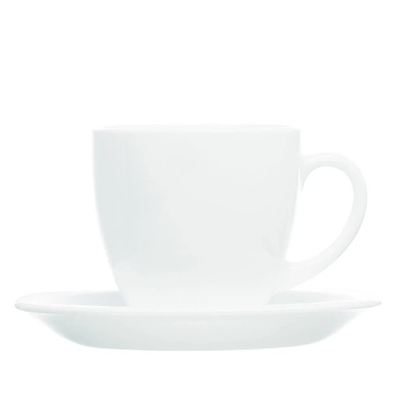 Dajar 04998 Carine Luminarc 22 cl Coffee Set, White