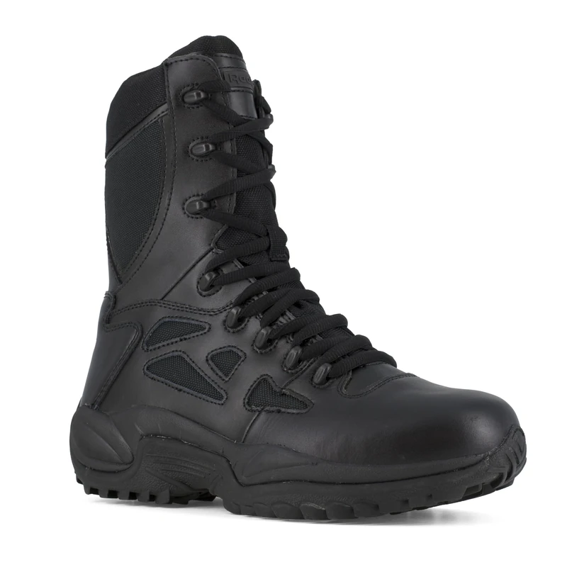 Reebok Unisex Tactical Men's Rb8678 Black Rapid Response Rb 6" Boot (Rb8678-w-10.5) Hiking Shoe, 9.5 UK