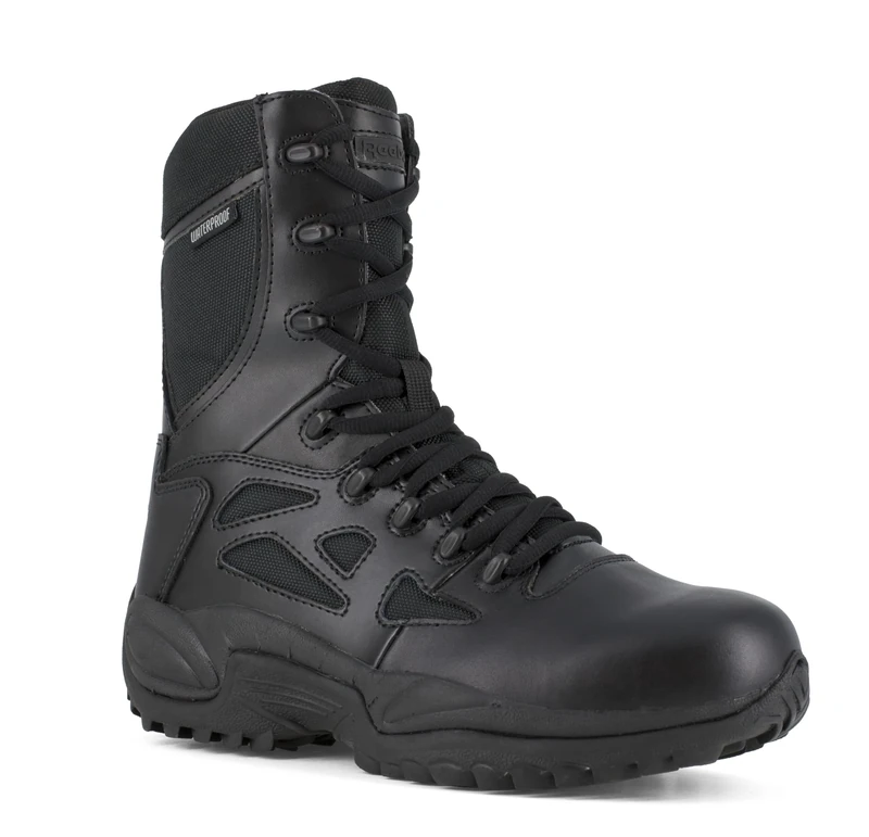 Reebok Work Men's Rapid Response RB8874 Safety Boot,Black,8.5 W US